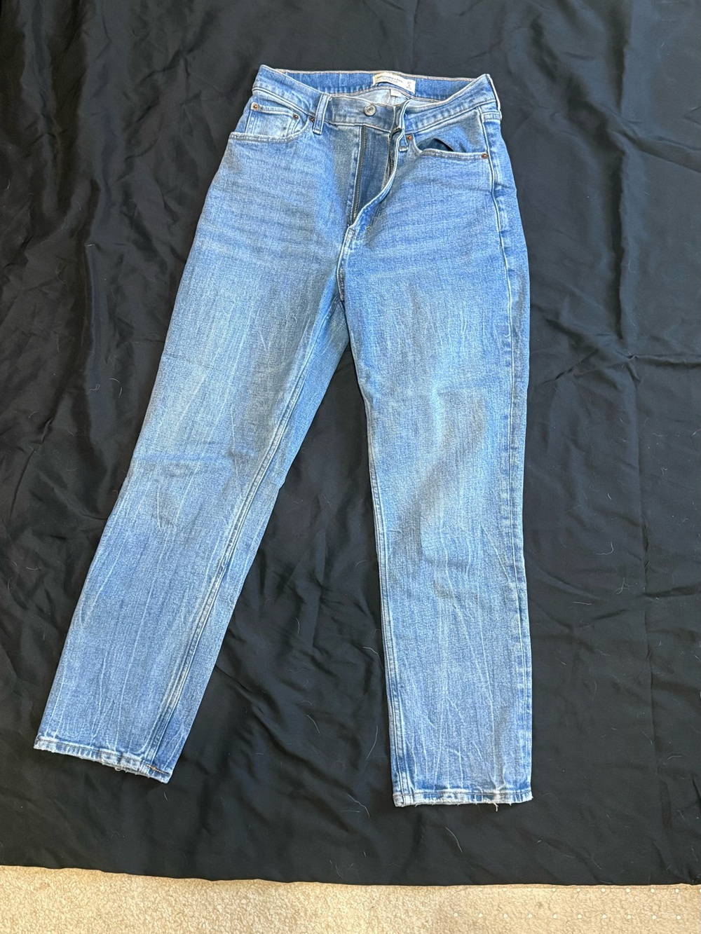 Abercrombie & Fitch Light Blue Straight